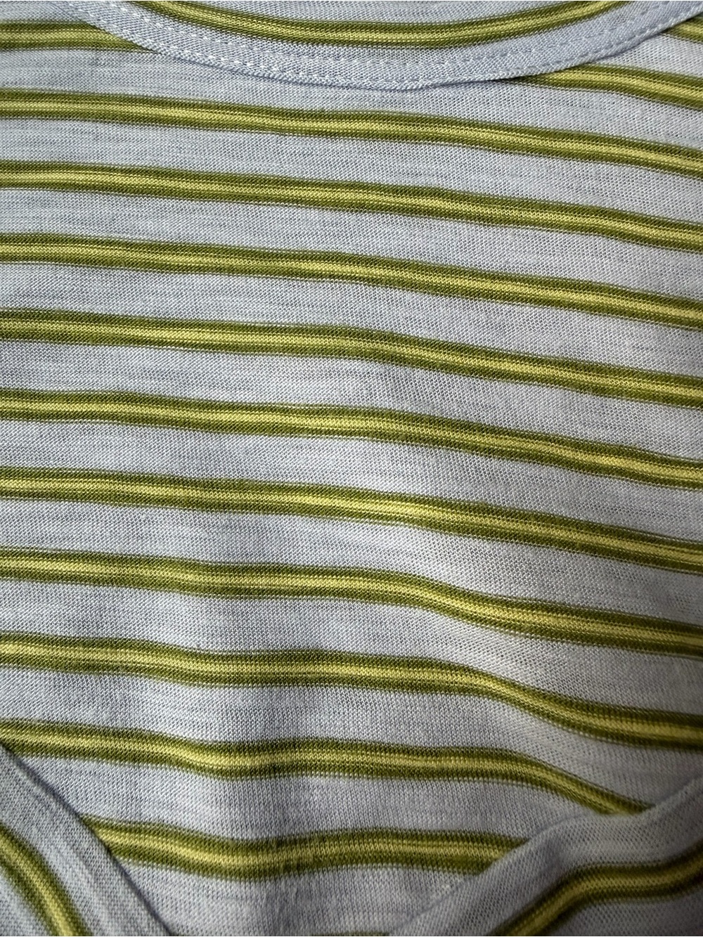 Veronica Beard Johana Striped Wrap-Front Tank - Picture 6 of 7